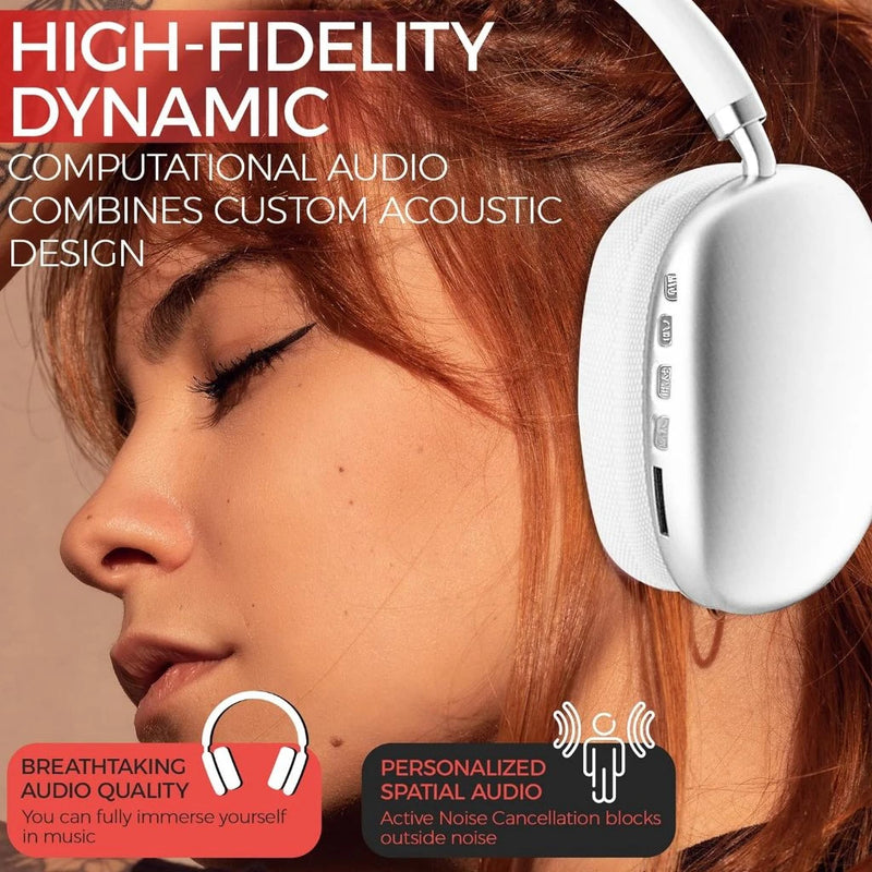 Bluetooth Wireless earphone Stereo High Fidelity Super Bass Qualcomm chip HD mic P9 Color Random